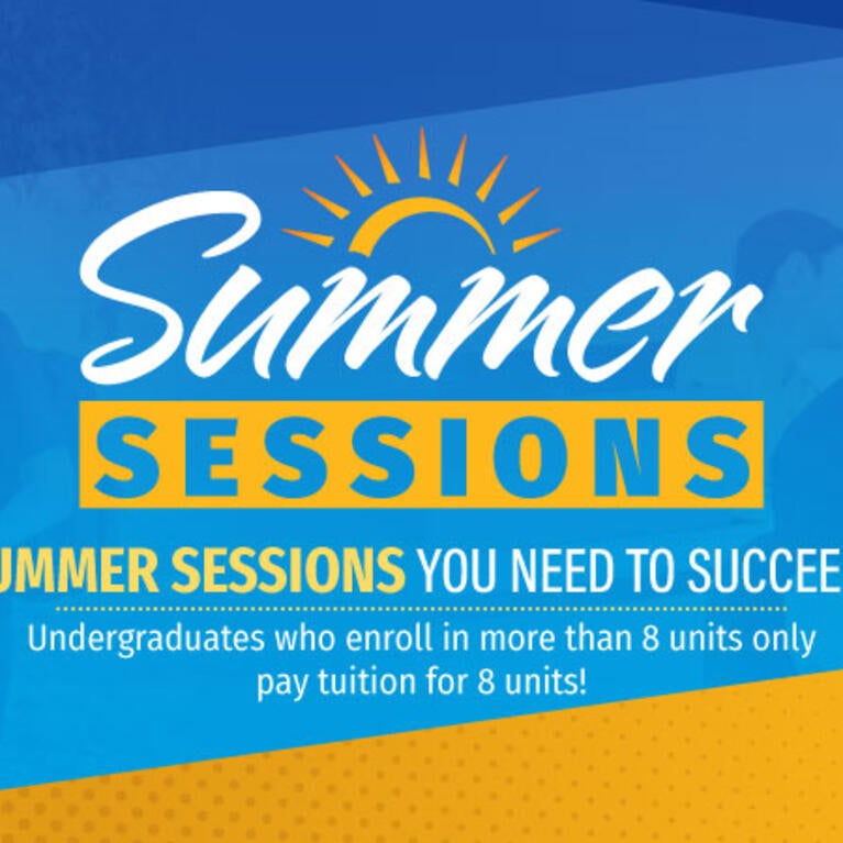 summer session 8-units cap banner