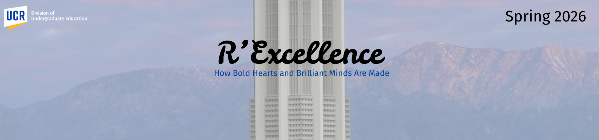 R'excellence Spring 2026 web banner