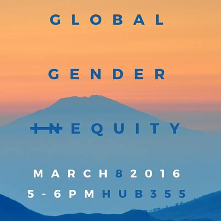 Global Gender Event Flyer