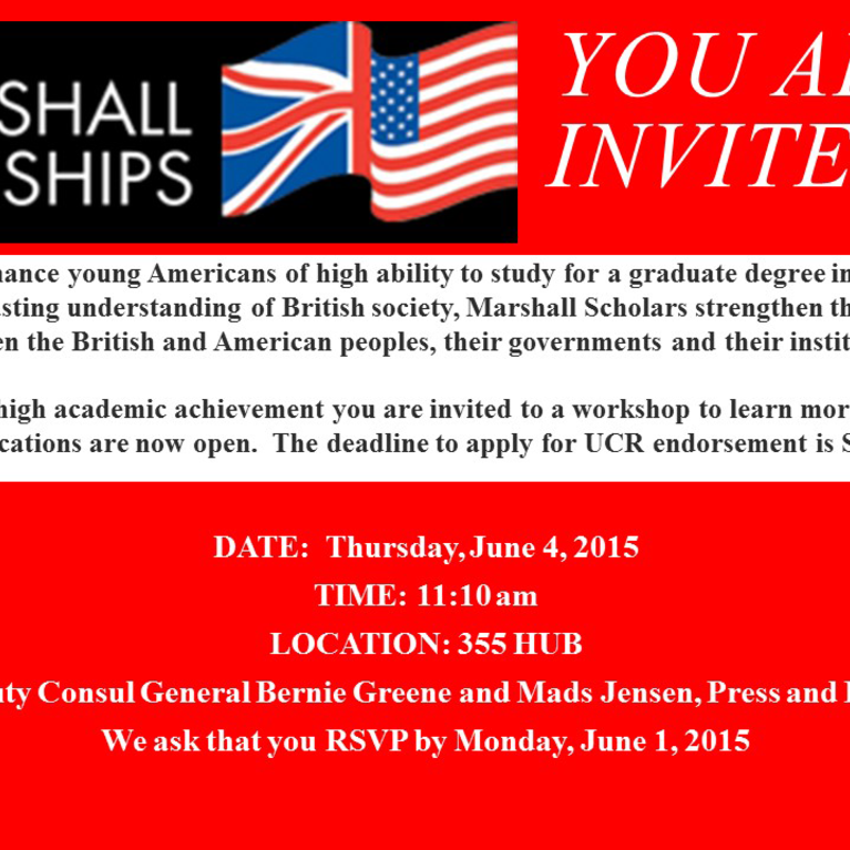 Marshall Scholarship