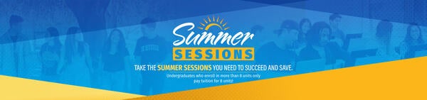 summer session 8-units cap banner