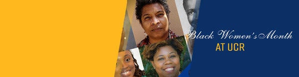 black womens month banner