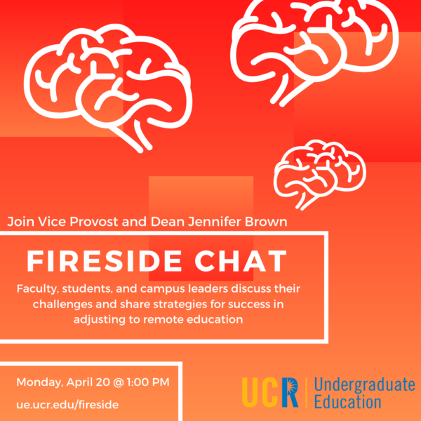 Fireside Chat - Monday, April 20 at 1:00 PM