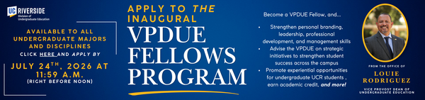 VPDUE Fellow's Program banner image